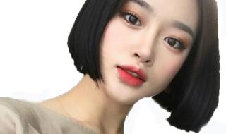 圆脸刘海发型图片